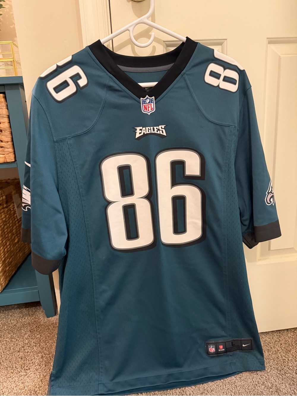 Zach Ertz Philadelphia Eagles # 86 Nike On Field
Jersey Men’s Large